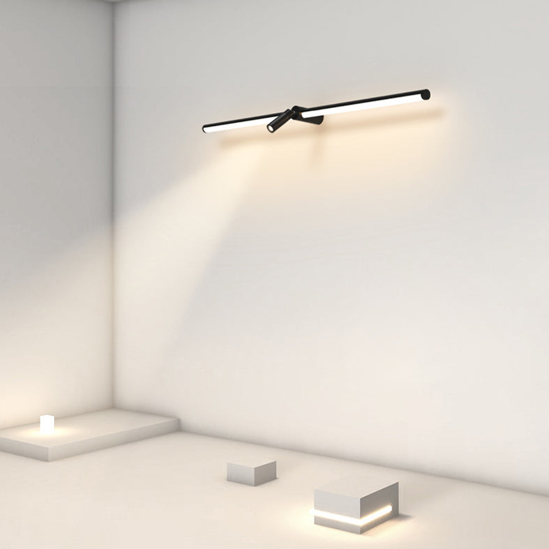 Lámpara de luz de pared de tocador lineal de estilo minimalista moderno