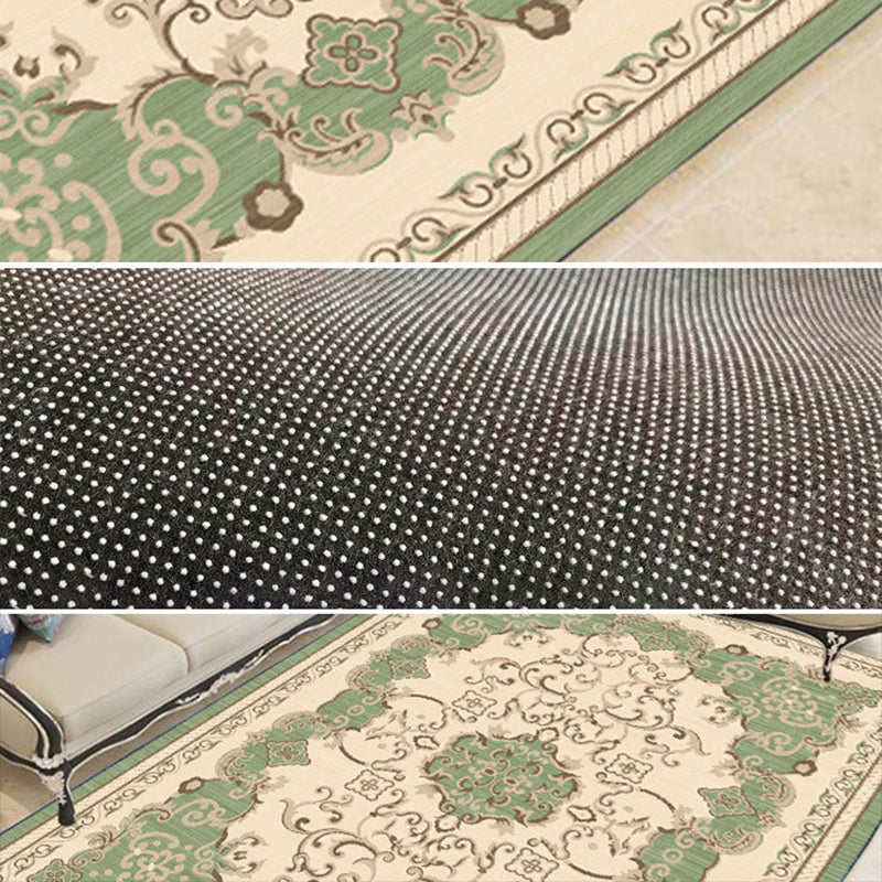 Elegante multolor nostalgia tapijt polyester medaillon binnenkleurige tapijt vlek resistent tapijt voor woningdecoratie