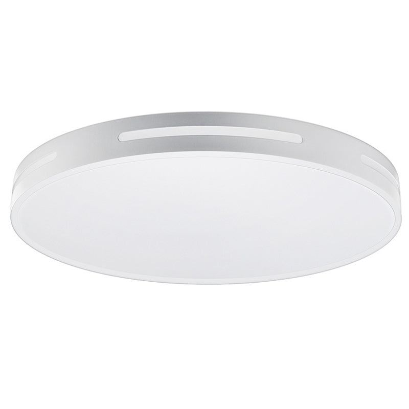 Acrylic Round RGBW Ceiling Light Nordic White Smart LED Flush Mounted Fixture for Bedroom