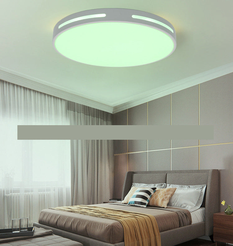 Acrylique Round RGBW Ceiling Light Nordic White Smart LED Flush Mounted Fixture for Bedroom