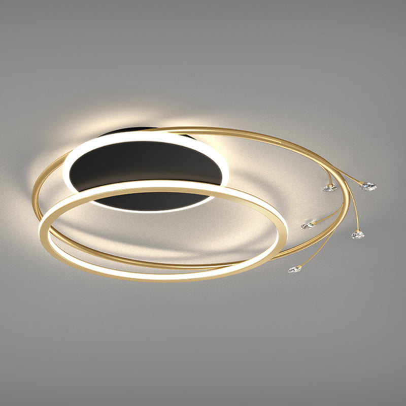 MODERS SEMPLICITY STILE LED MONTRO LUCE Creativo Creative Linea Round Linea dell'illuminazione camera da letto