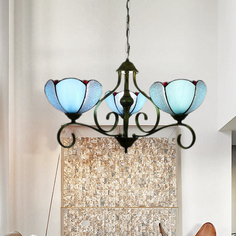 LAMPE DE CHANDELIER SCHANTED JAUNE / BLEU