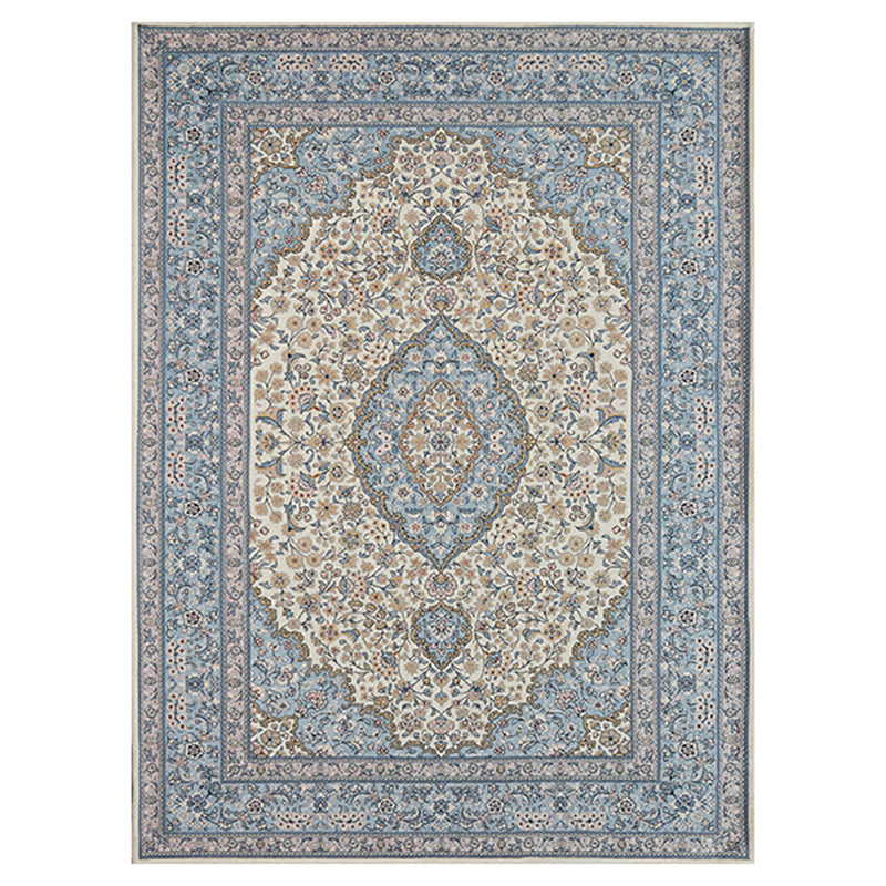 Luxury Round Print Area Carpet Multicolor olyester Rug Anti-Slip Backing Carpet for Living Room