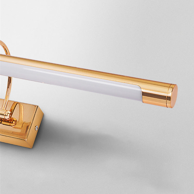 Modern Minimalist Style Cylinder Vanity Wall Light Fixtures Metal Vanity Lights for Bathroom