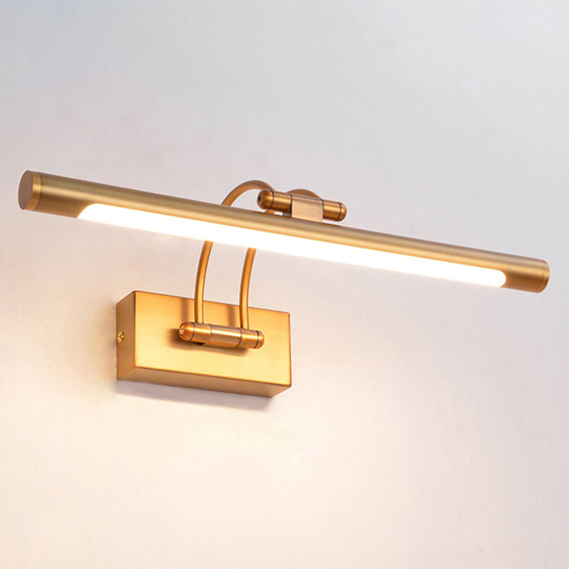 Modern Minimalist Style Cylinder Vanity Wall Light Fixtures Metal Vanity Lights for Bathroom