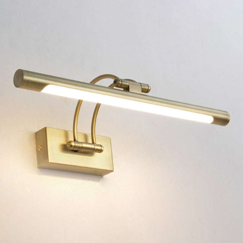 Modern Minimalist Style Cylinder Vanity Wall Light Fixtures Metal Vanity Lights for Bathroom