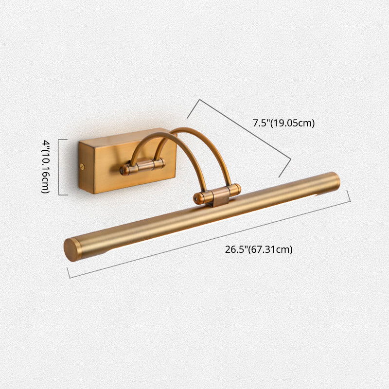 Style moderne de style minimaliste de vanité cylindrique