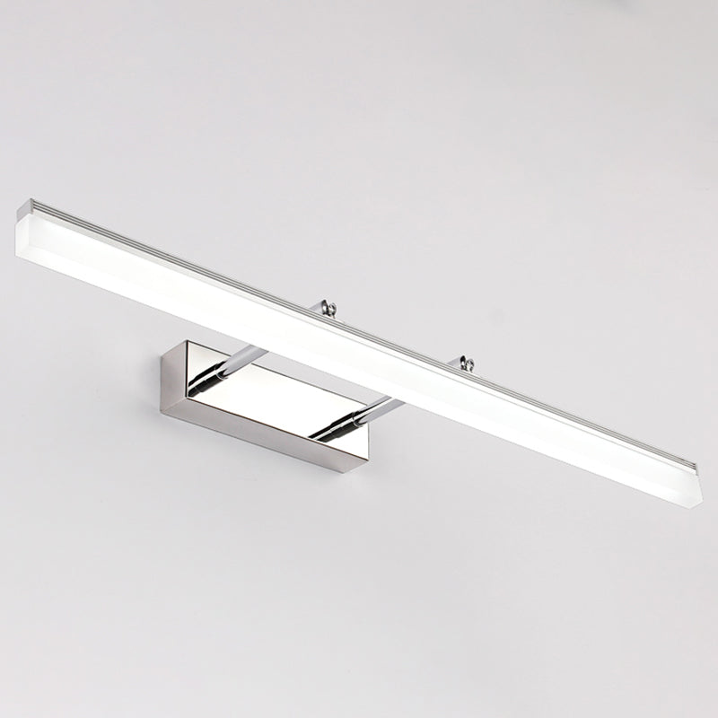 Modern Minimalist Style Cylindrical Vanity Wall Light Fixtures Metal Vanity Sconce for Toilet