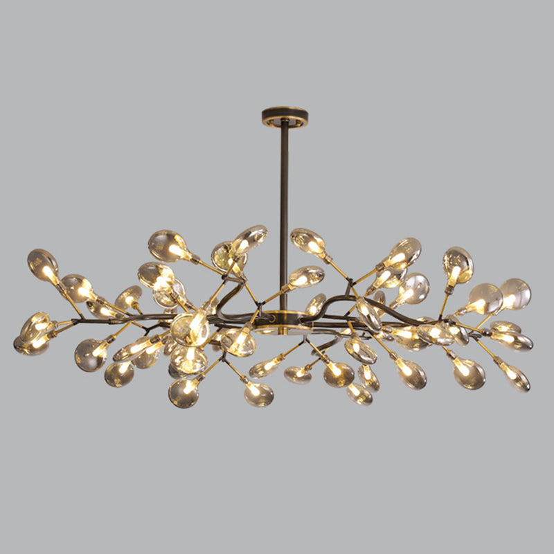 Nordic Style Fireflies Island Lighting Fixture Metall Wohnzimmer Island Anhänger Licht