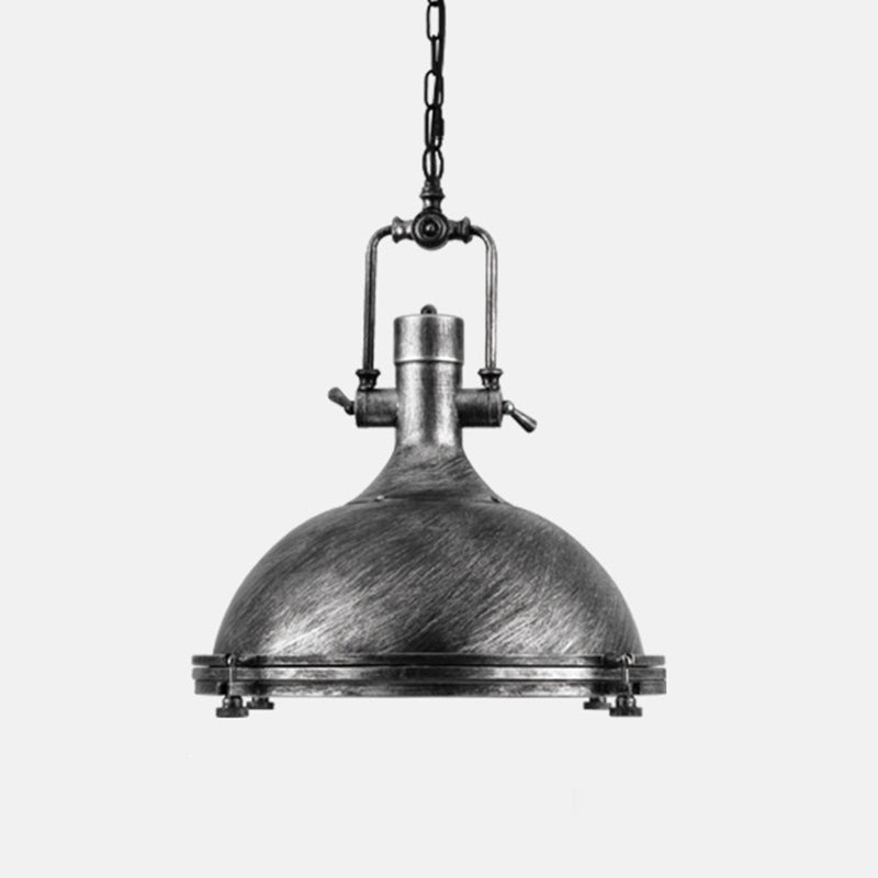 1-Light Swivel Joint Commercial Pendant Lighting Industrial Metal Pendant Light Kit for Living Room