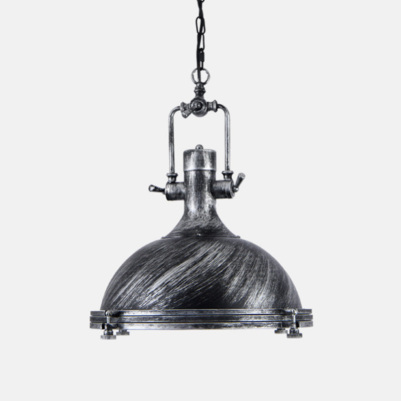 1-Light Swivel Joint Commercial Pendant Lighting Industrial Metal Pendant Light Kit for Living Room