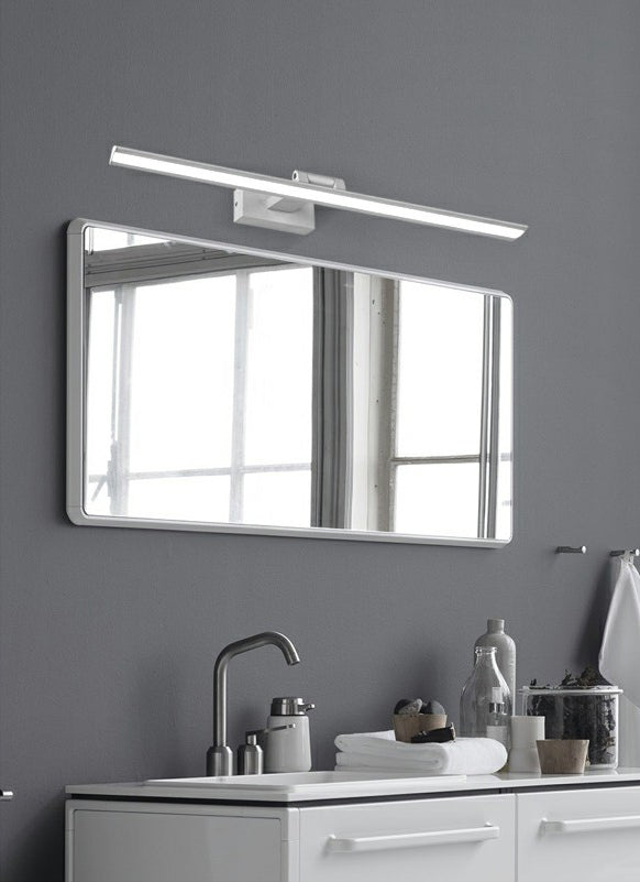 Modern Minimalist Style Linear Wall Mounted Vanity Lights Aluminum 1 Light Vanity Mirror Lights