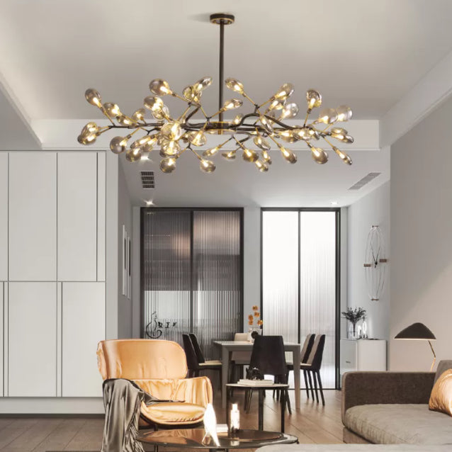 Fireflies in stile Nordic Fireflies Isola Accogliente Metal Living Living Isola Luce a sospensione