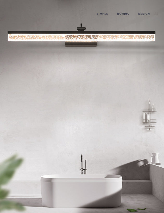 Style minimaliste moderne STATLING MUR MUR MURD Vanity Lights Metal Vanity Sconce for Toilet