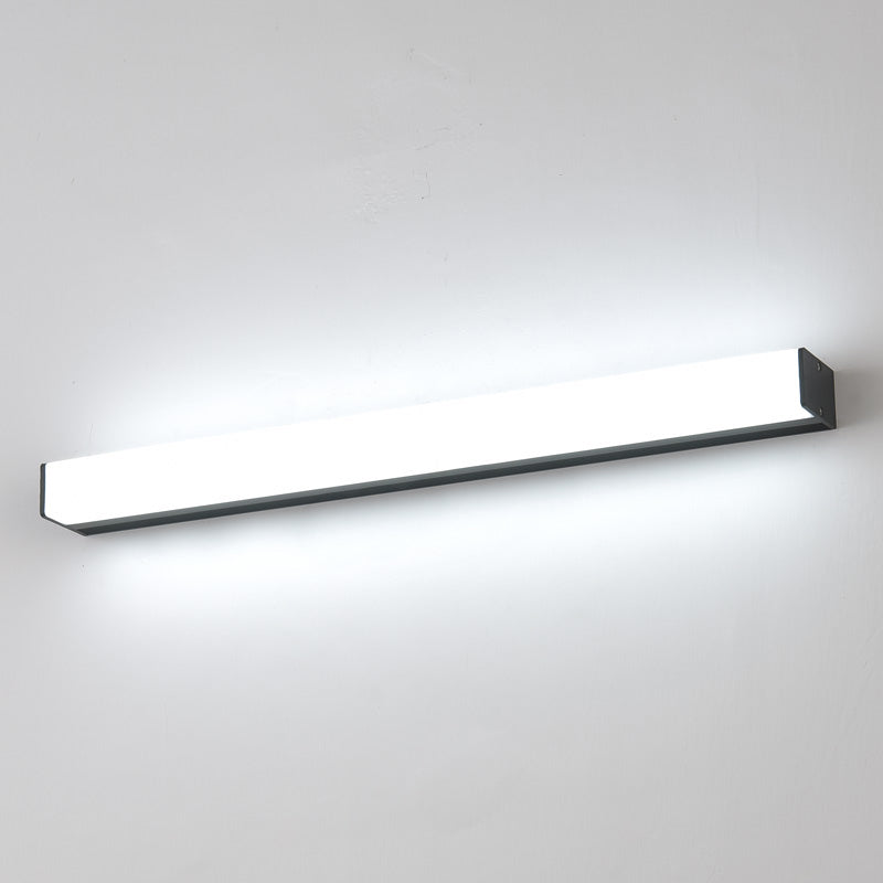 Modern Minimalist in stile Minimalista Rettangolo LED Vanity Freeputuri di vanità acrilica Sconce per bagno