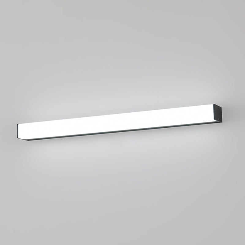 Modern Minimalist in stile Minimalista Rettangolo LED Vanity Freeputuri di vanità acrilica Sconce per bagno