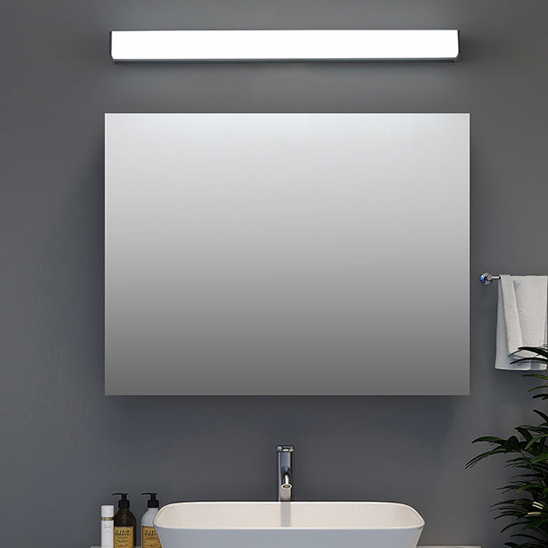 Modern Minimalist in stile Minimalista Rettangolo LED Vanity Freeputuri di vanità acrilica Sconce per bagno