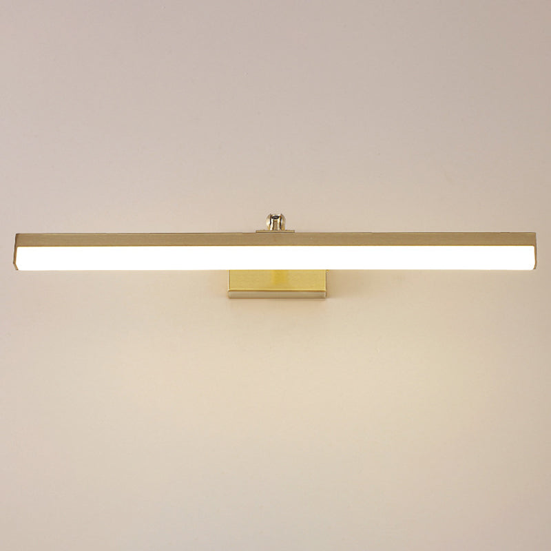 Moderno minimalista de estilo Led Led Luce Lightings Lights Lighting de pared de tocador de acrílico.