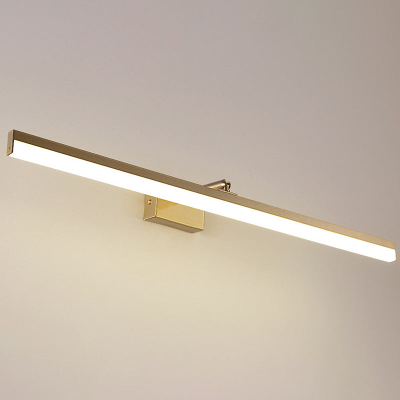 Moderno minimalista de estilo Led Led Luce Lightings Lights Lighting de pared de tocador de acrílico.