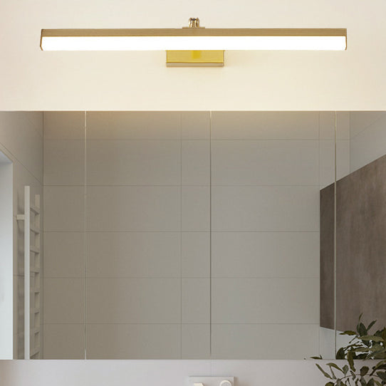 Moderno minimalista de estilo Led Led Luce Lightings Lights Lighting de pared de tocador de acrílico.