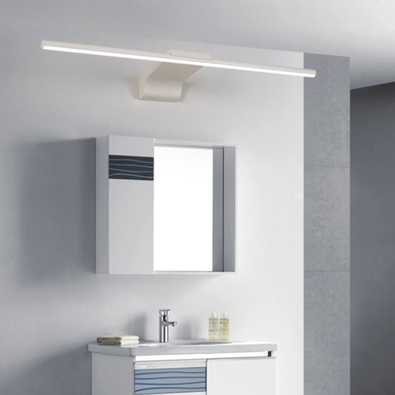 Modern Minimalist Style Linear Wall Mounted Vanity Lights Aluminum Vanity Wall Sconce for Bathroom