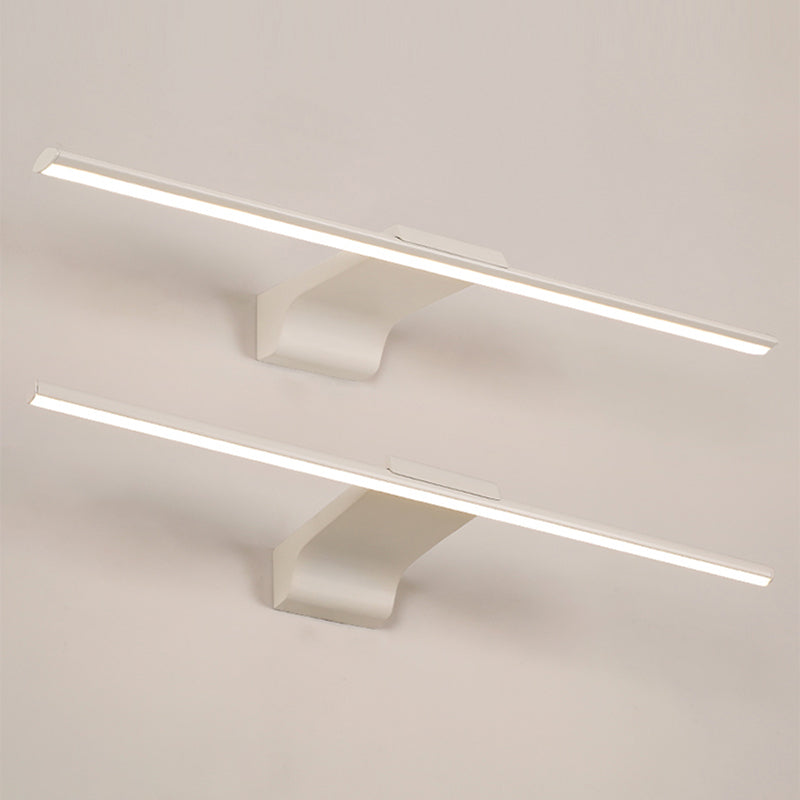 Modern Minimalist Style Linear Wall Mounted Vanity Lights Aluminum Vanity Wall Sconce for Bathroom