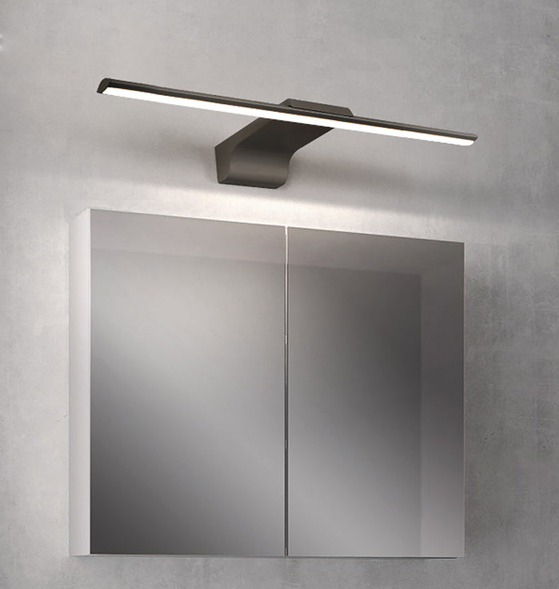 Modern Minimalist Style Linear Wall Mounted Vanity Lights Aluminum Vanity Wall Sconce for Bathroom