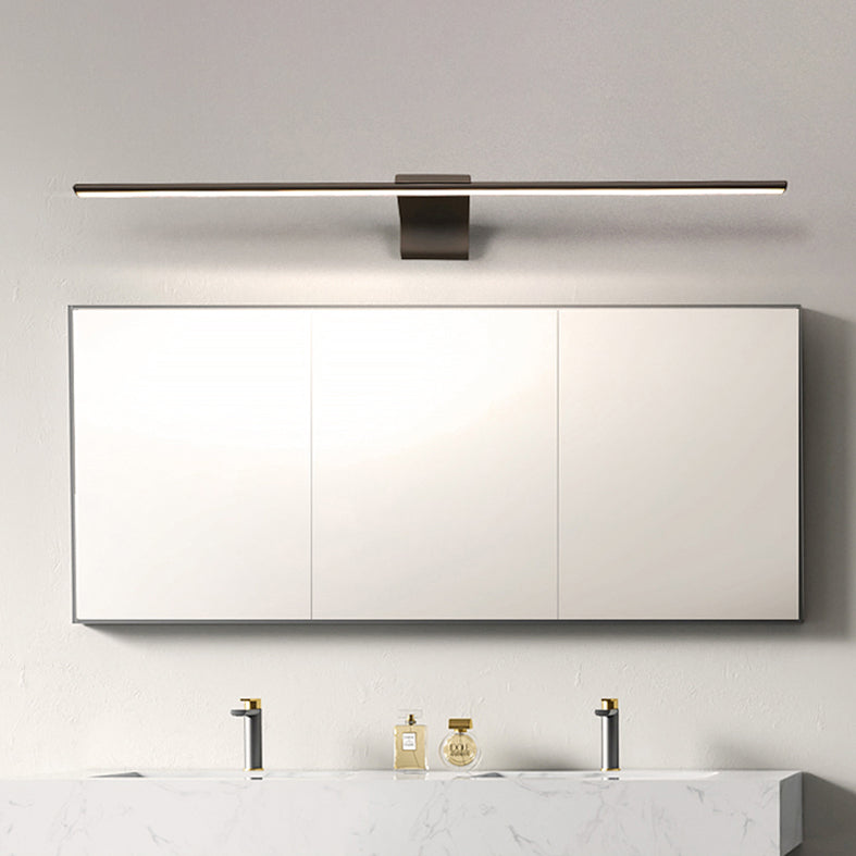 Modern Minimalist Style Linear Wall Mounted Vanity Lights Aluminum Vanity Wall Sconce for Bathroom