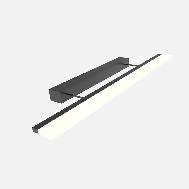 Modern Minimalist Style Linear Wall Mounted Vanity Lights Acrylic 1 Light Vanity Wall Light Fixtures for Bathroom