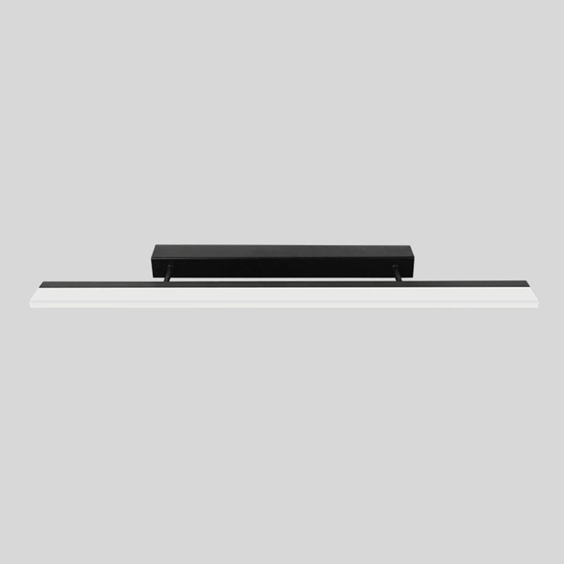 Modern Minimalist Style Linear Wall Mounted Vanity Lights Acrylic 1 Light Vanity Wall Light Fixtures for Bathroom