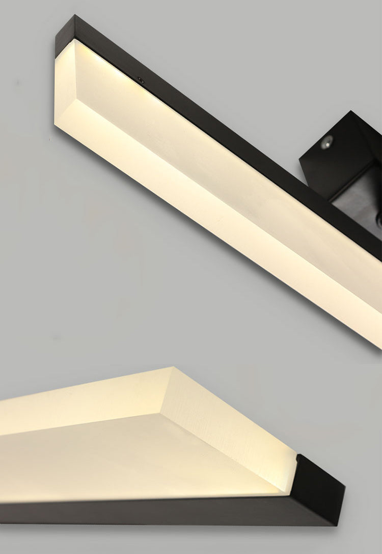 Modern Minimalist Style Linear Wall Mounted Vanity Lights Acrylic 1 Light Vanity Wall Light Fixtures for Bathroom