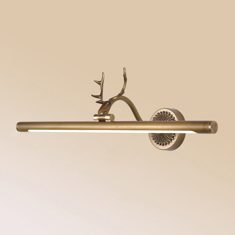 Modern Style Luxury Cilindrico Montaggio a parete Vanity Luci da parete Vanity Fissette con corna