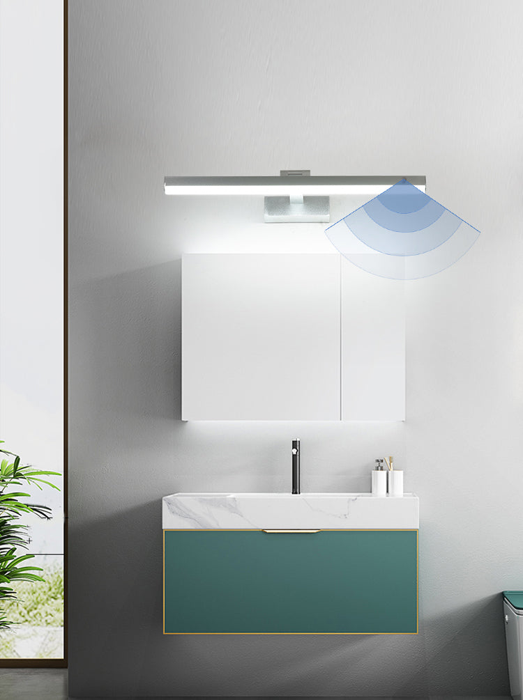 Moderner minimalistischer Stil verlängerter Wand montiertes Waschtischlichter Acryl 1 Licht Waschtischwandleuchten