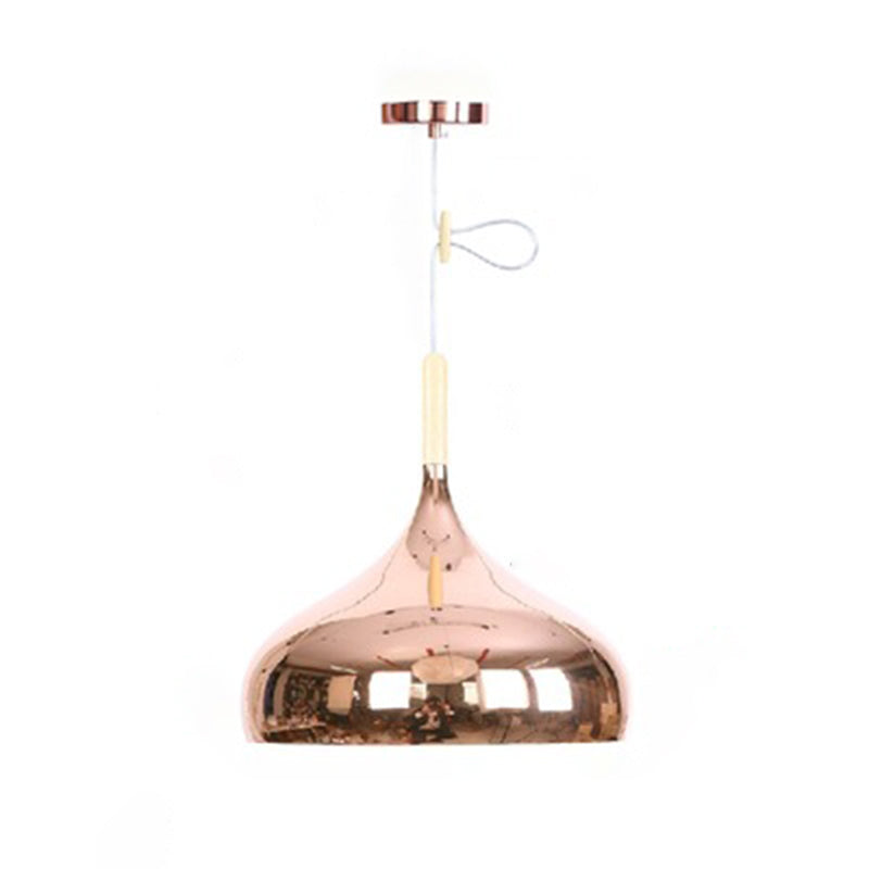 Droplet 1 Light Pendant Light Fixture Industrial Metal Hanging Pendant Lights for Restaurant