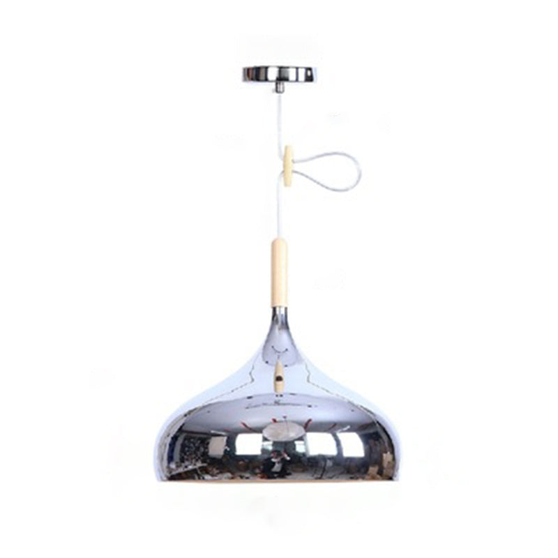 Droplet 1 Light Pendant Light Fixture Industrial Metal Hanging Pendant Lights for Restaurant