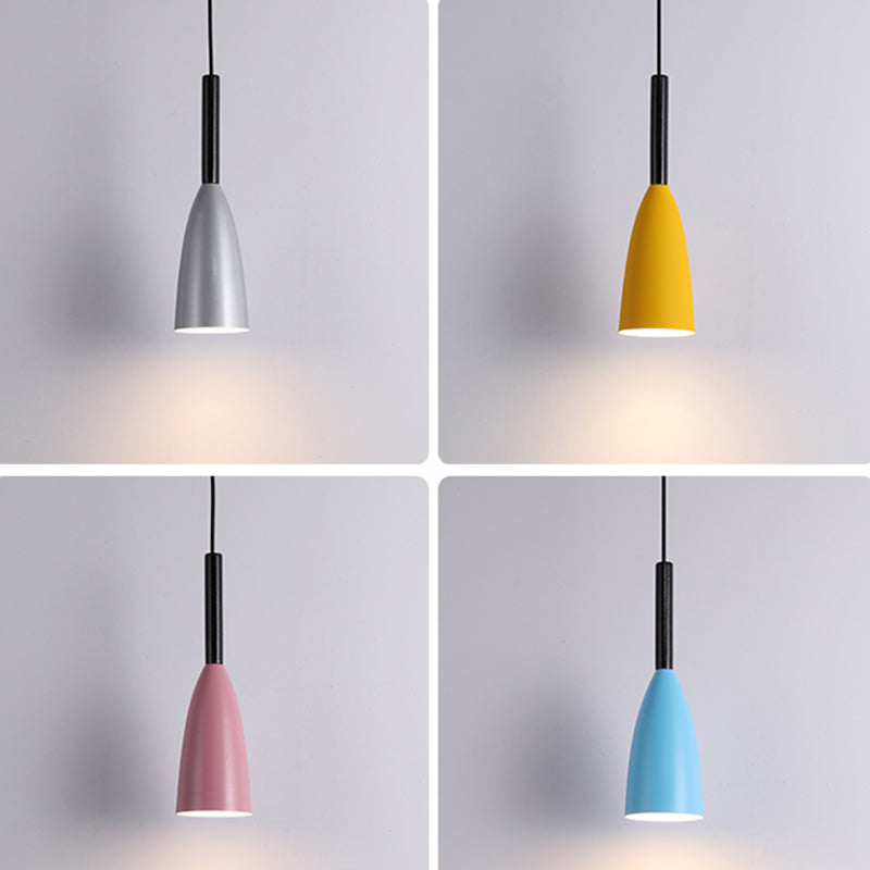 1 Light Cone Ceiling Pendant Creative Industrial Style Metal Pendant for Restaurant