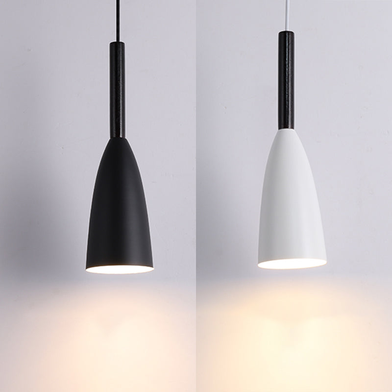 1 Light Cone Ceiling Pendant Creative Industrial Style Metal Pendant for Restaurant