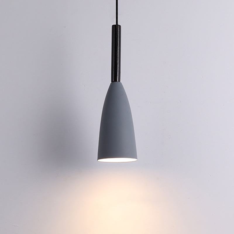 1 Light Cone Ceiling Pendant Creative Industrial Style Metal Pendant for Restaurant