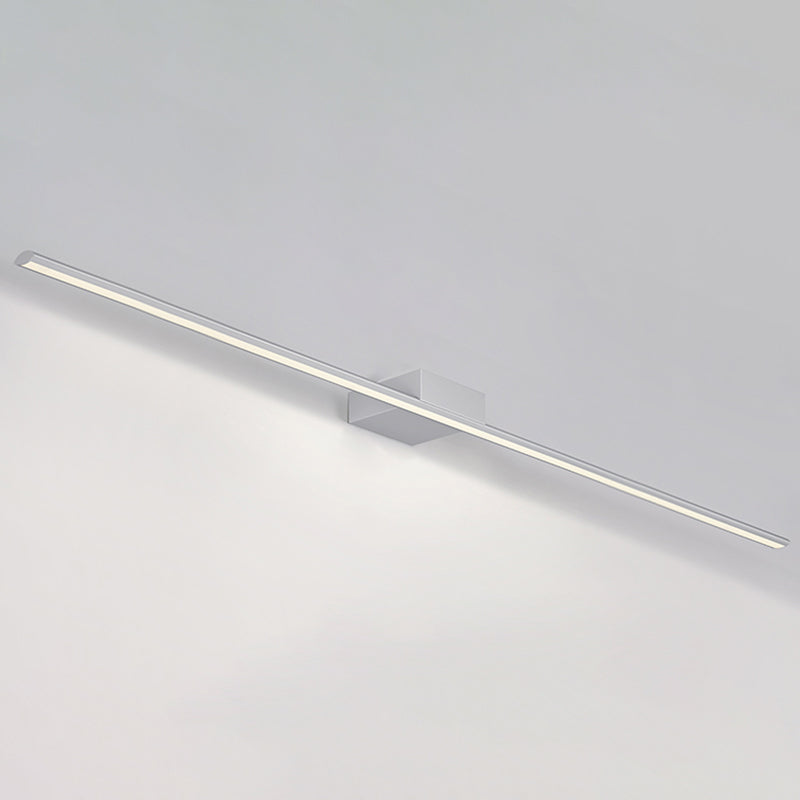 Modern Minimalist Linear Wall Mounted Vanity Lights Aluminum Vanity Wall Light Fixtures for Bathroom