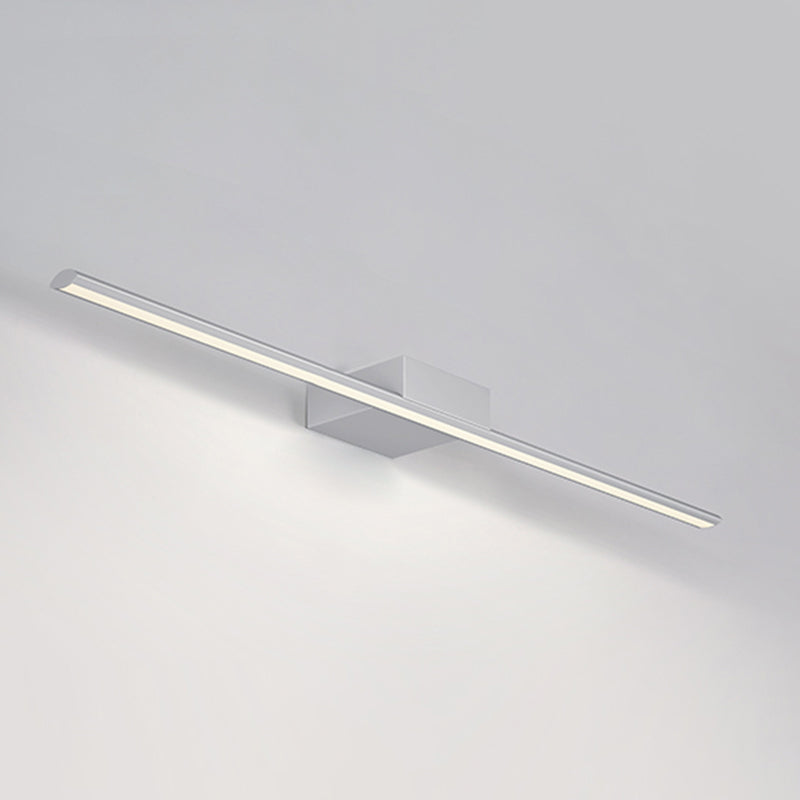 Modern Minimalist Linear Wall Mounted Vanity Lights Aluminum Vanity Wall Light Fixtures for Bathroom