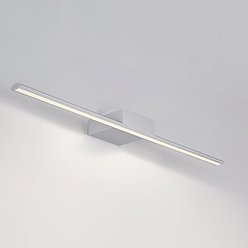 Modern Minimalist Linear Wall Mounted Vanity Lights Aluminum Vanity Wall Light Fixtures for Bathroom