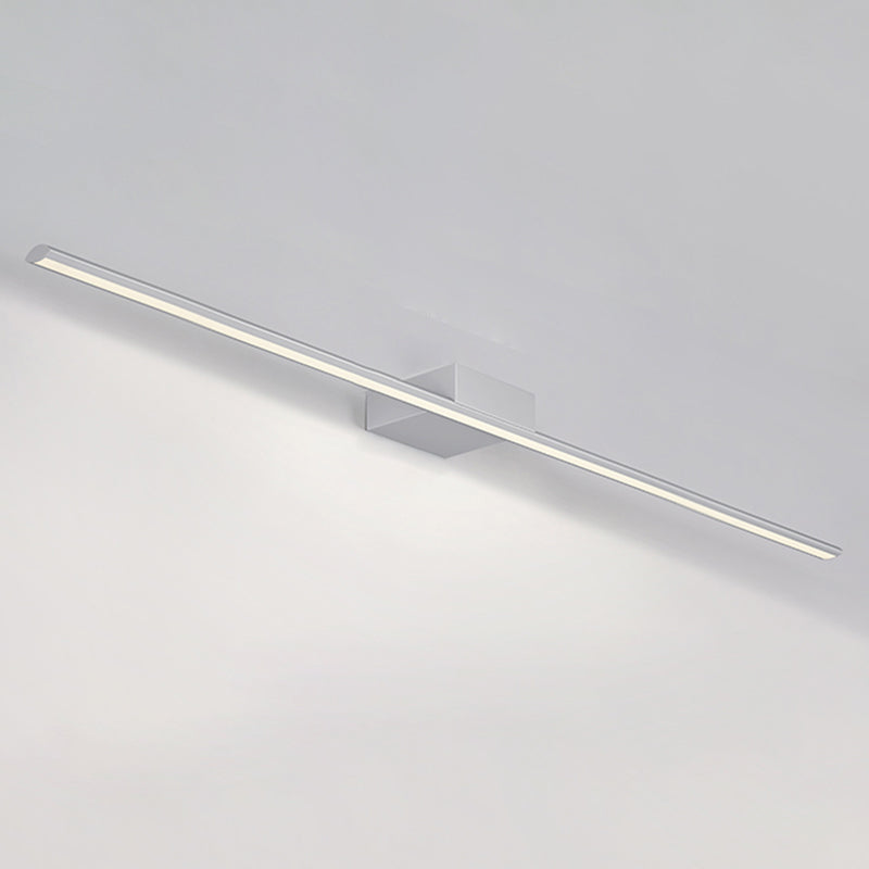 Modern Minimalist Linear Wall Mounted Vanity Lights Aluminum Vanity Wall Light Fixtures for Bathroom