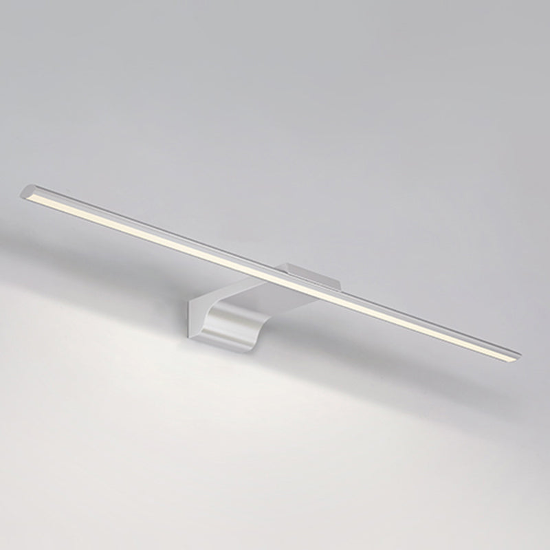 Modern Minimalist Linear Wall Mounted Vanity Lights Aluminum Vanity Wall Light Fixtures for Bathroom