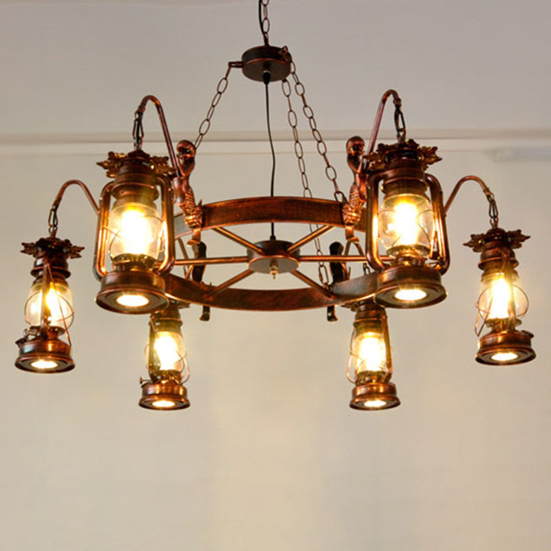 Industrielle Deckenleuchte Vintage Multi Light Pendell Bar Restaurant Light