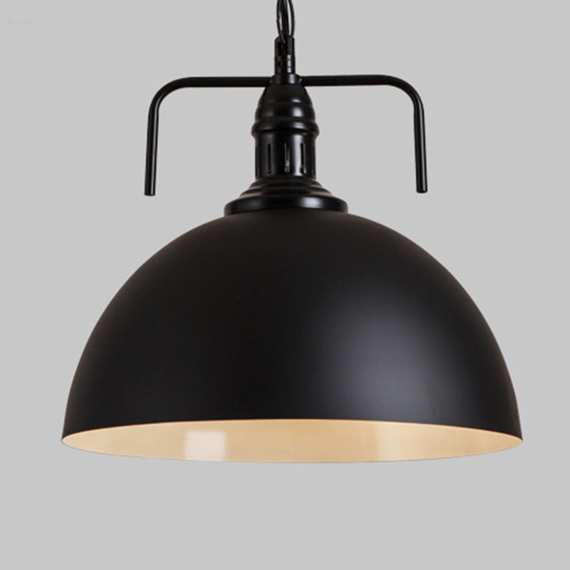 Metal Black Commercial Pendant Lighting Shaded Industrial Style Pendant Ceiling Light