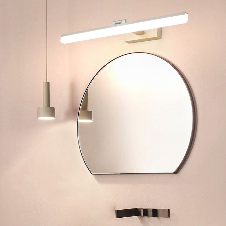 Modern Minimalist Style Elongated Wall Mounted Vanity Lights Aluminum Vanity Wall Light Fixtures for Bathroom