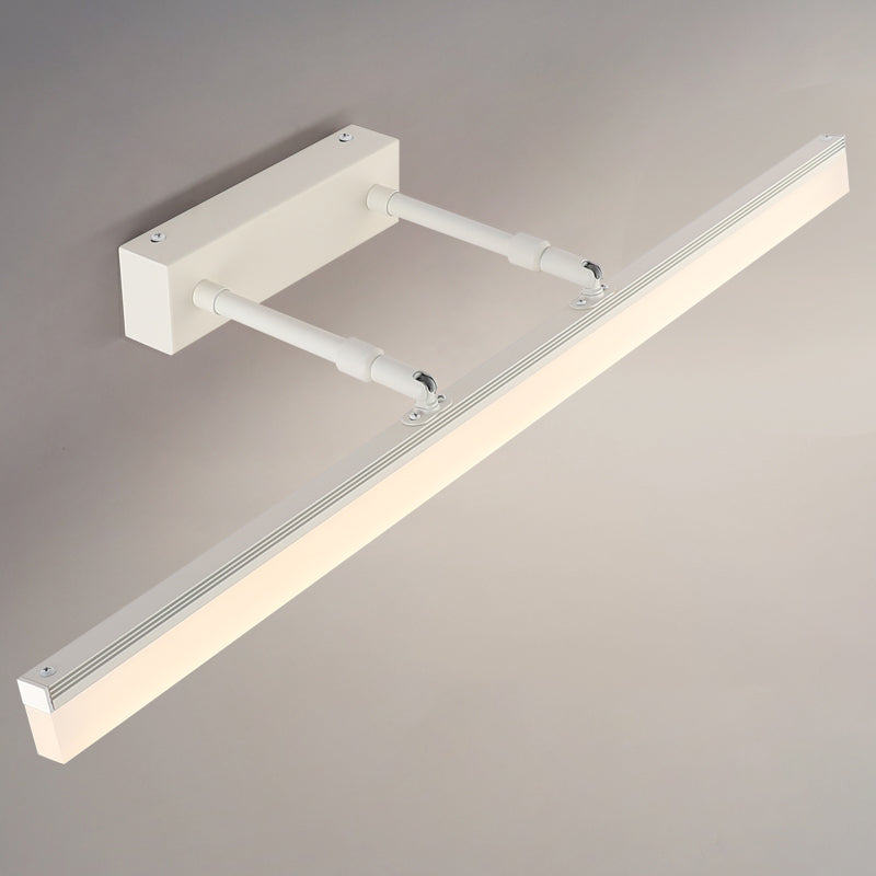 Simplicidad Luces de espejo de tocador alargado Luz de pared metálica Fixros para el baño