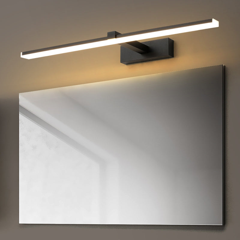 Linear Vanity Wall Lights Vintage Modern Simplicity Plastic Wall Sconce for Bathroom