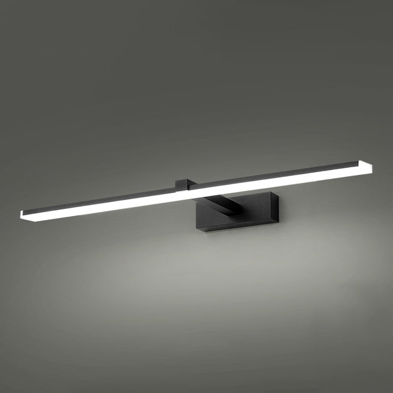 Linear Vanity Wall Lights Vintage Modern Simplicity Plastic Wall Sconce for Bathroom