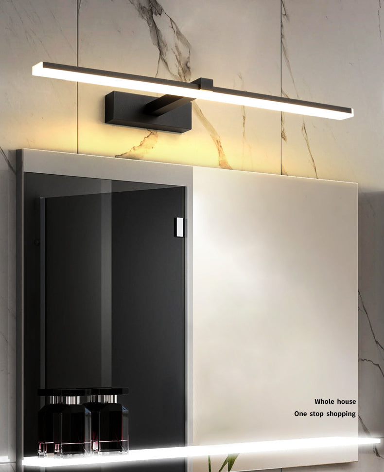 Linear Vanity Wall Lights Vintage Modern Simplicity Plastic Wall Sconce for Bathroom